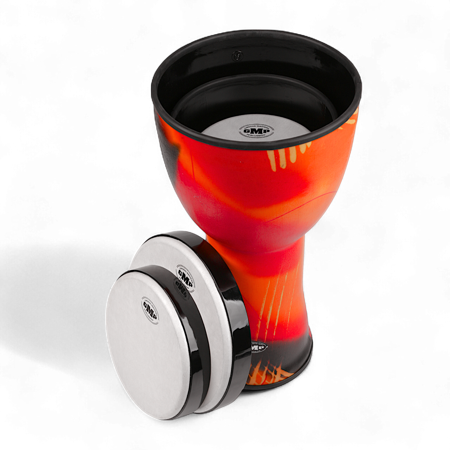 GMP Nesting AirDrums 3-pc Set (Abstract Orange) - NESTDRUM-10C