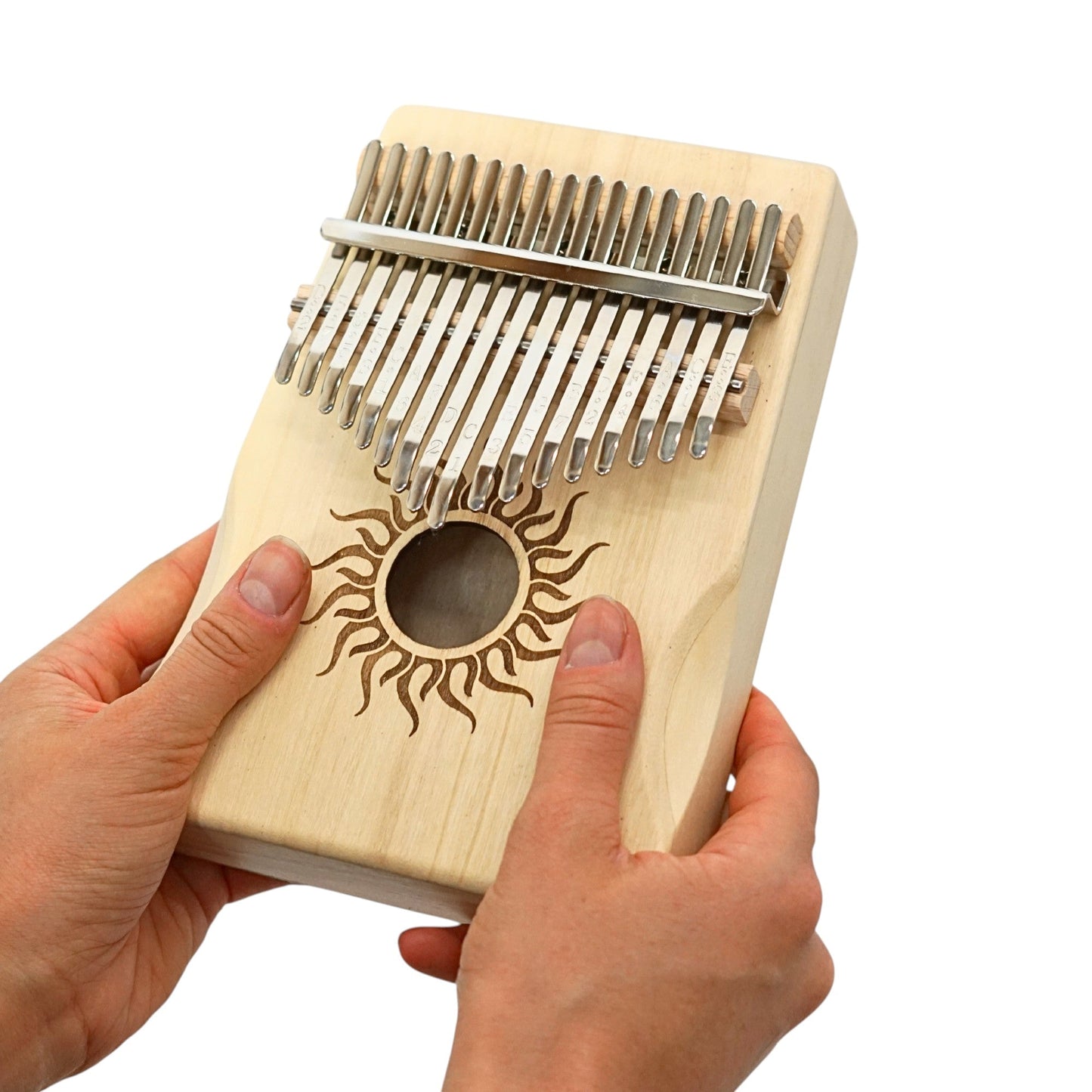 GMP 17-key Sun Palm Kalimba/Thumb Piano - KHS17-POPLAR