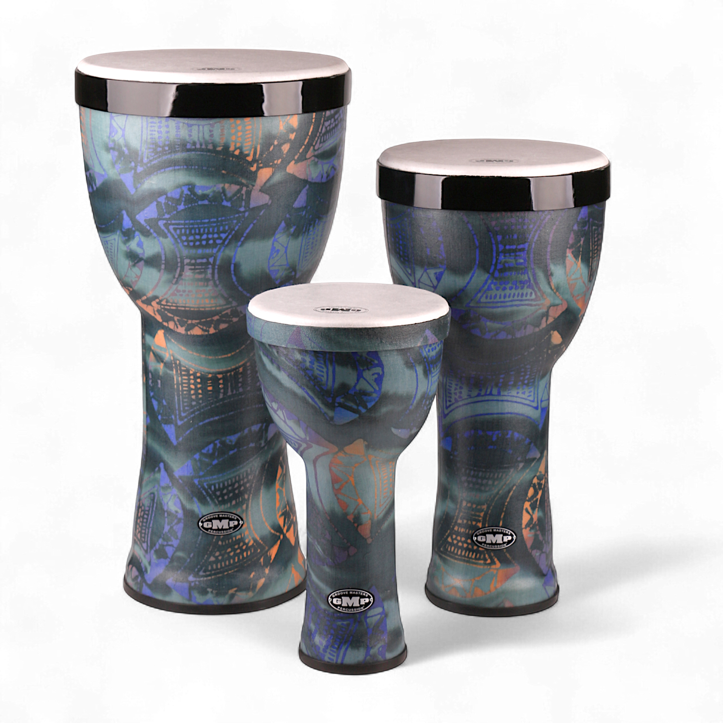 GMP Nesting AirDrums 3-pc Set (Ocean Blue) - NESTDRUM-1C