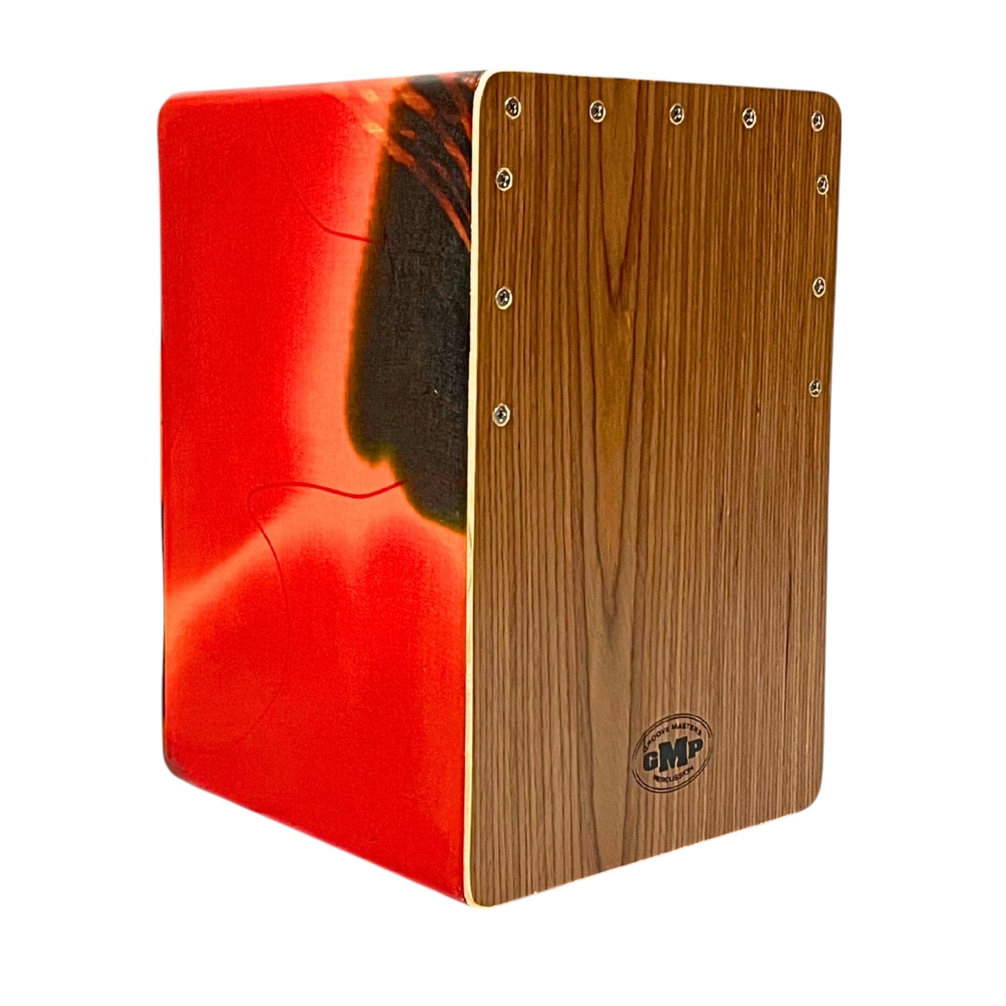 GMP Junior Cajon for Children - 4 Colors - Abstract Orange - cajon
