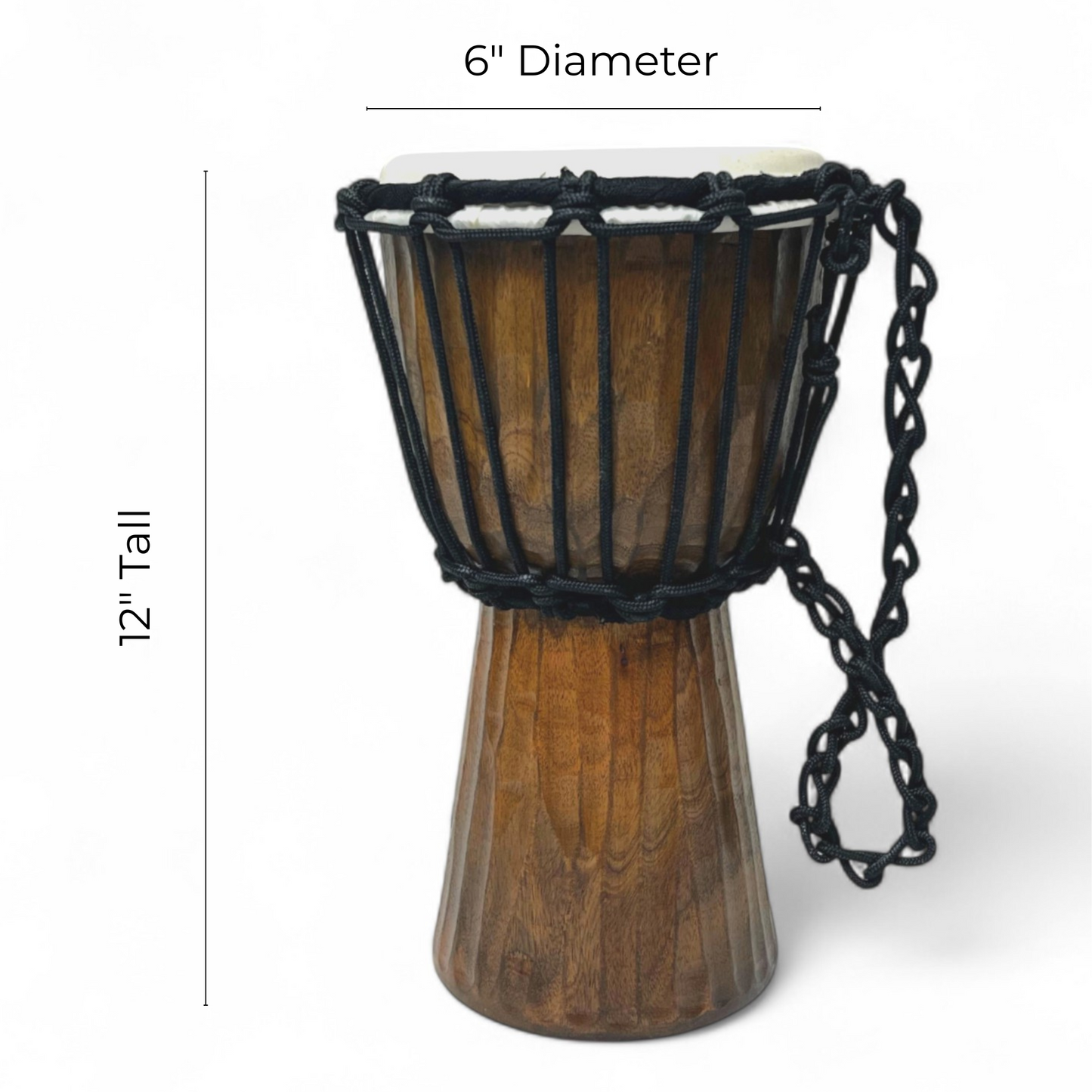 GMP Mahogany Djembe, 12"