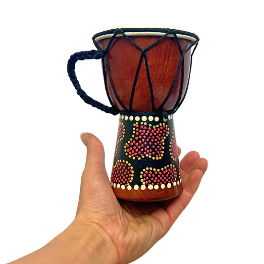 GMP Miniature Wood Djembes - DJ_(4 sizes) - Groove Masters Percussion