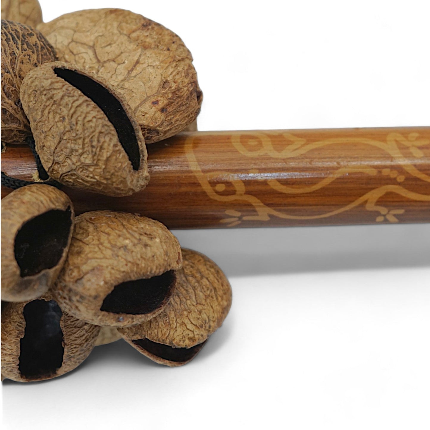 Musical Shakers | Gmp Pangi Shaker W/ Bamboo Handle Shak 12 | Groove Masters Percussion