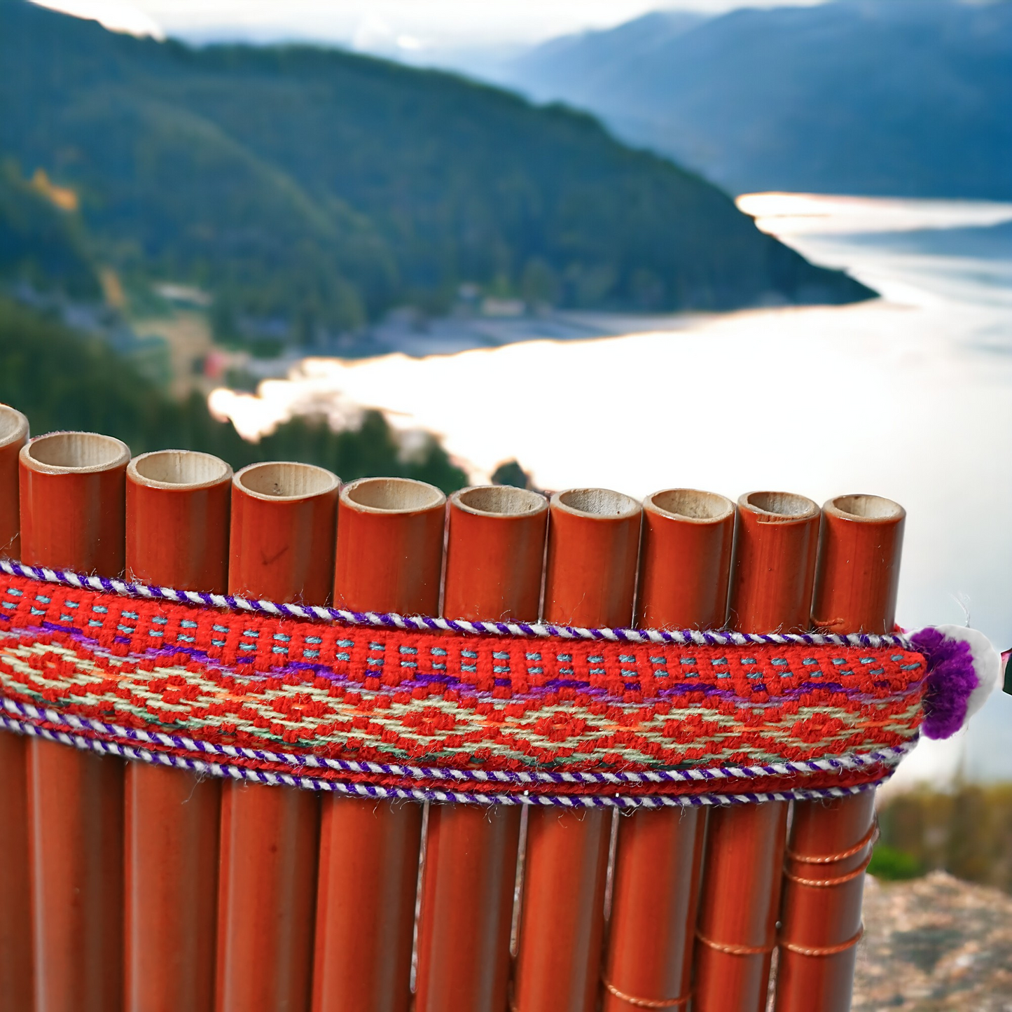 GMP Peruvian Bamboo Pan Flute 3 Sizes - pan flute