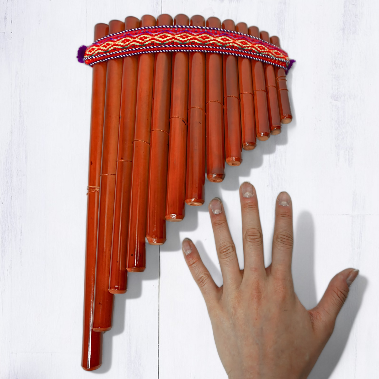GMP Peruvian Bamboo Pan Flute 3 Sizes - pan flute