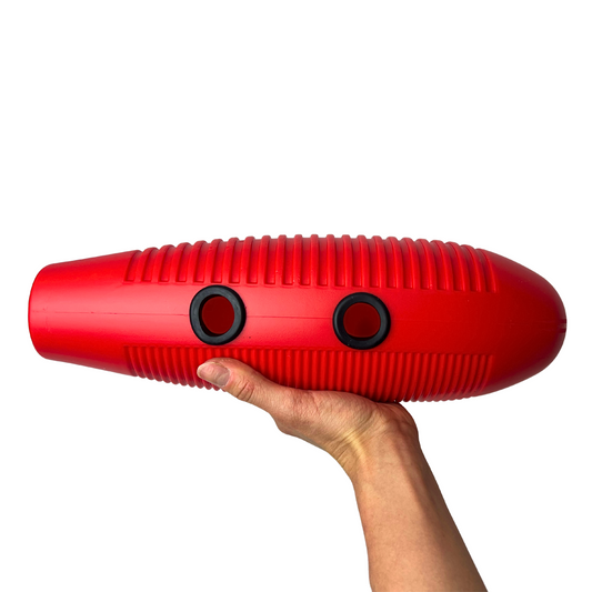 GUIROS | GMP RED HARD PLASTIC GUIRO WITH SCRAPERS