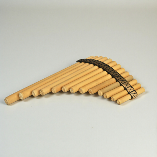 GMP Peruvian Pan Flute Bamboo 13-Notes Tuned - PAN13-DELUXE - Empire Music Co. Ltd