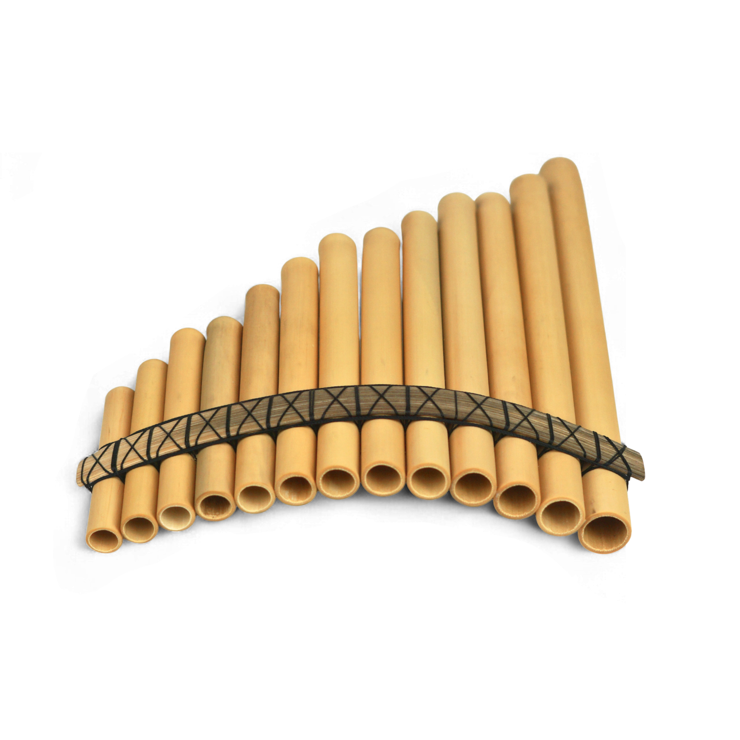 GMP Peruvian Pan Flute Bamboo 13-Notes Tuned - PAN13-DELUXE - Empire Music Co. Ltd
