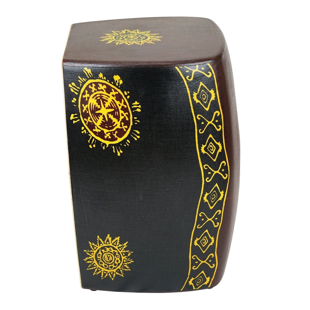 GMP Pro Bass Port Cajon Chocolate - CAJON-PVC-8C - Groove Masters Percussion
