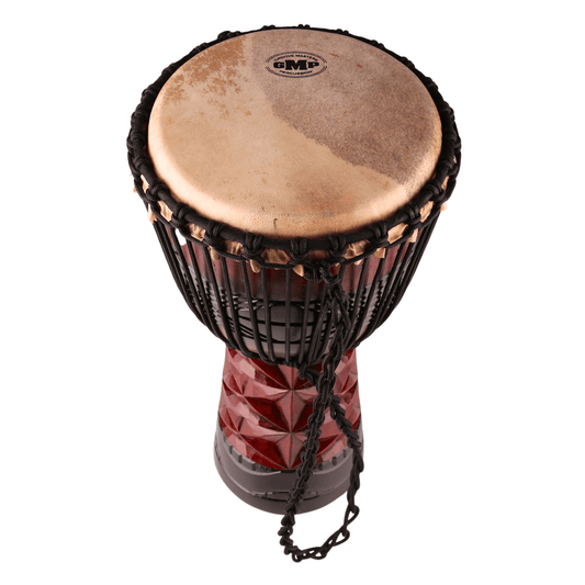 HAND DRUMS | DJEMBES: GMP PRO SERIES DJEMBE BROWN/BLACK - DAPRO50-3