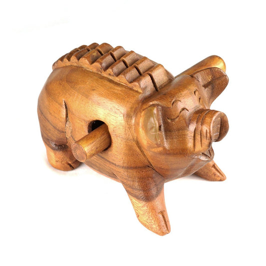 GMP Wooden Pig Guiro - B-PIG5 - Groove Masters Percussion