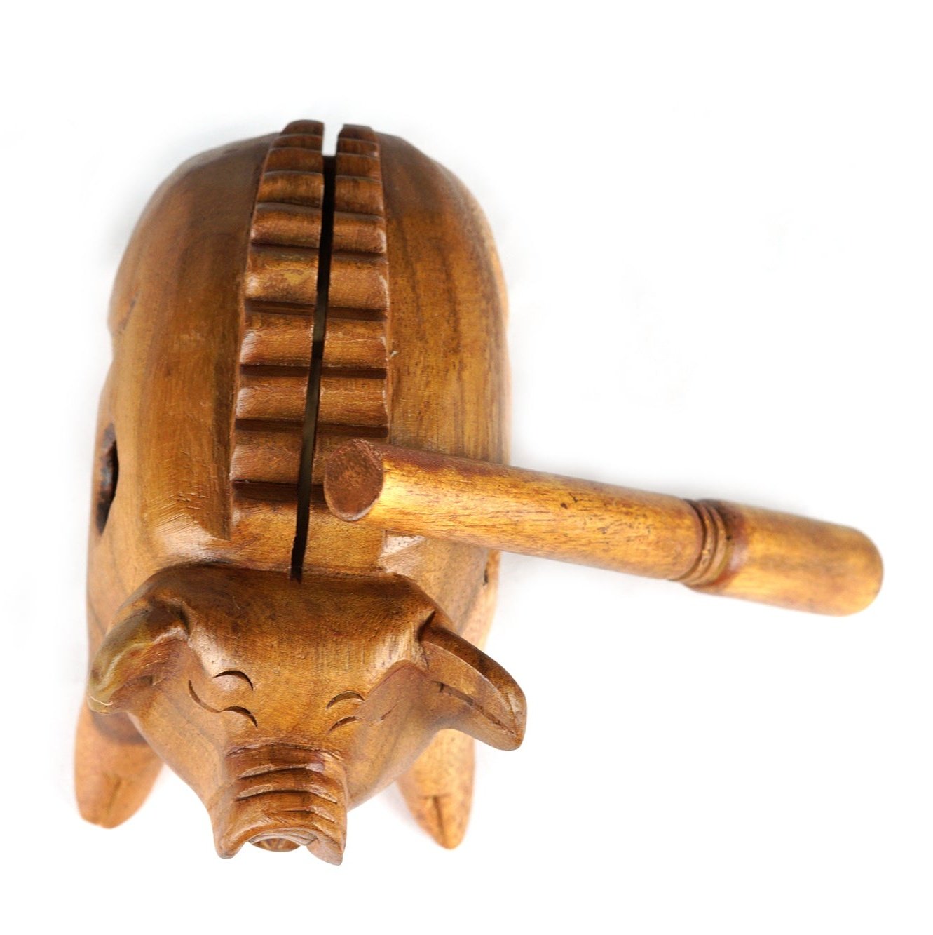 PERCUSSION | GUIROS WHISTLES & MUSICAL BLOCKS: GMP WOODEN PIG GUIRO