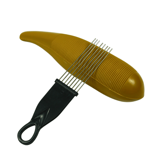 GMP Gourd-Shaped Plastic Guiro - FL-GUIRO-G - Groove Masters Percussion