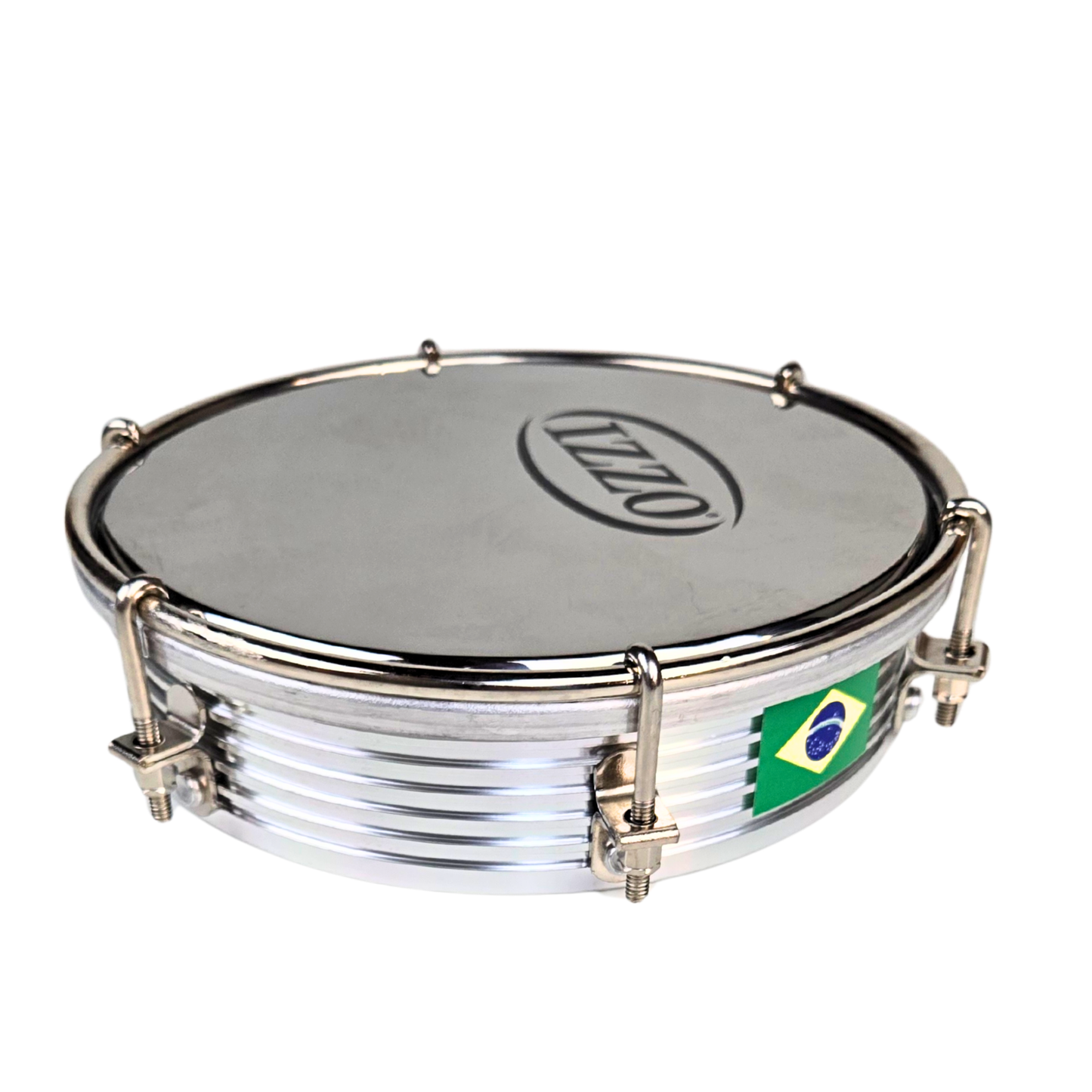 PERCUSSION | IZZO PROFESSIONAL BRAZILIAN TAMBORIM ANODIZED ALUMINUM - TUNEABLE
