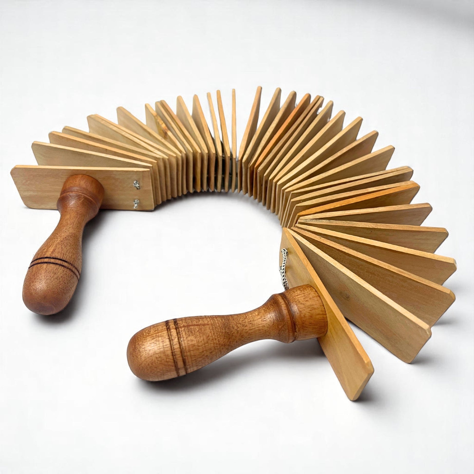 Musical Ratchets | Natural Wood Kokiriko Woody 4 | Groove Masters Percussion