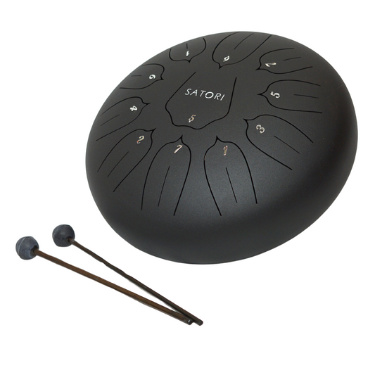 SATORI 12’’ Tongue Drum/Rain Drum 11-Note - TDM-THL11-12