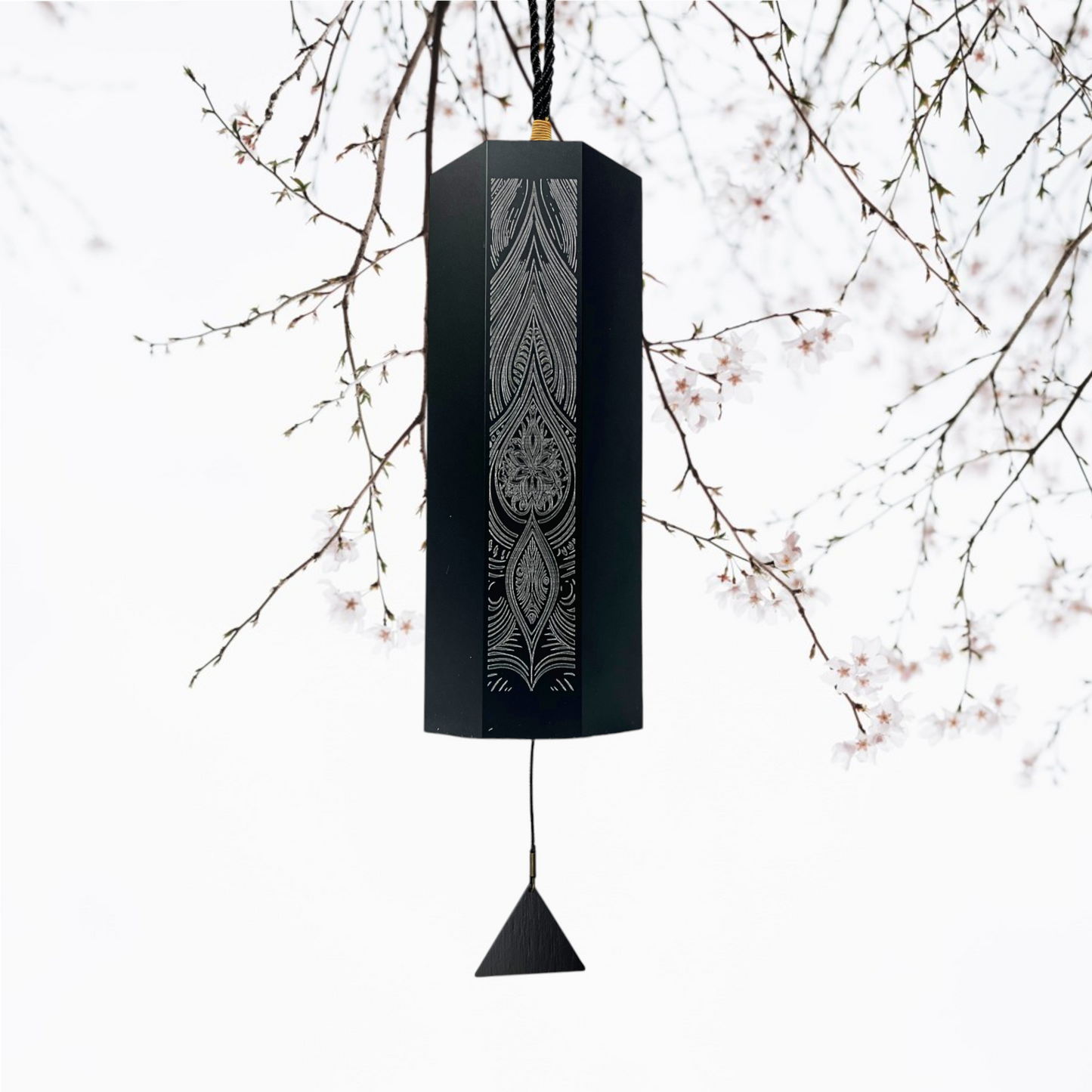 SATORI Aluminum 8-Note Wind Chime - WC-OCTAGON8-3 - Chimes