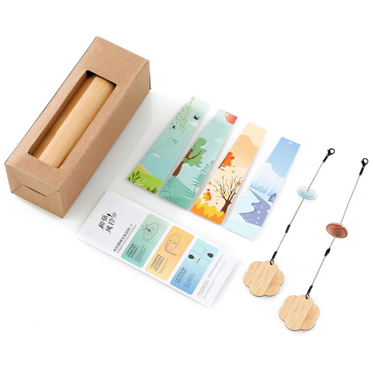 SATORI Bamboo 8-note Wind Chime - WC-(choose Season/Tuning)