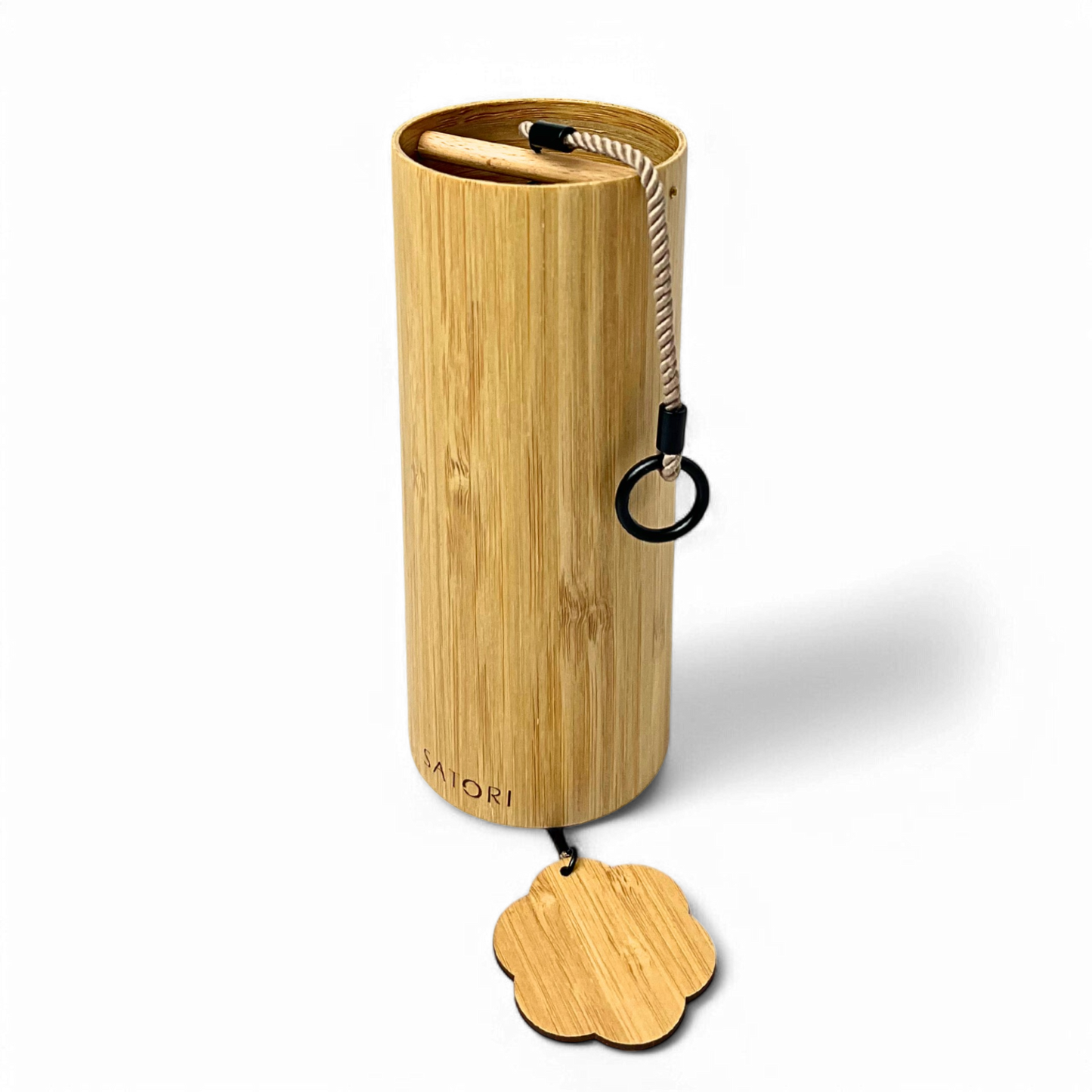 SATORI Bamboo + Aluminum 8-Note Wind Chimes (4 Styles)