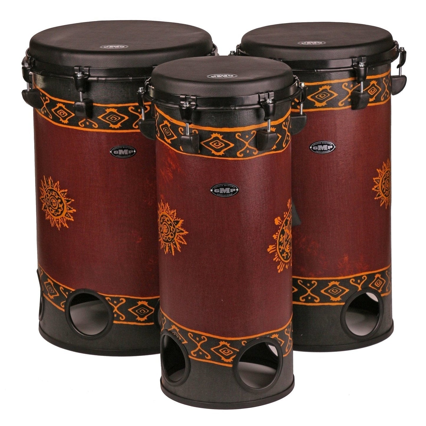 GMP Tubolo Lug-Tuned Baliku Chocolate - TUBO_TU-8C (choose size) - Groove Masters Percussion
