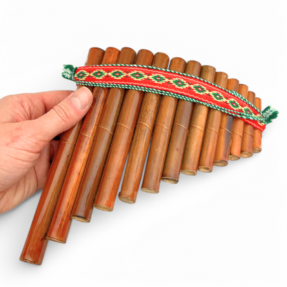 GMP Peruvian Bamboo Pan Flute, 3 Sizes