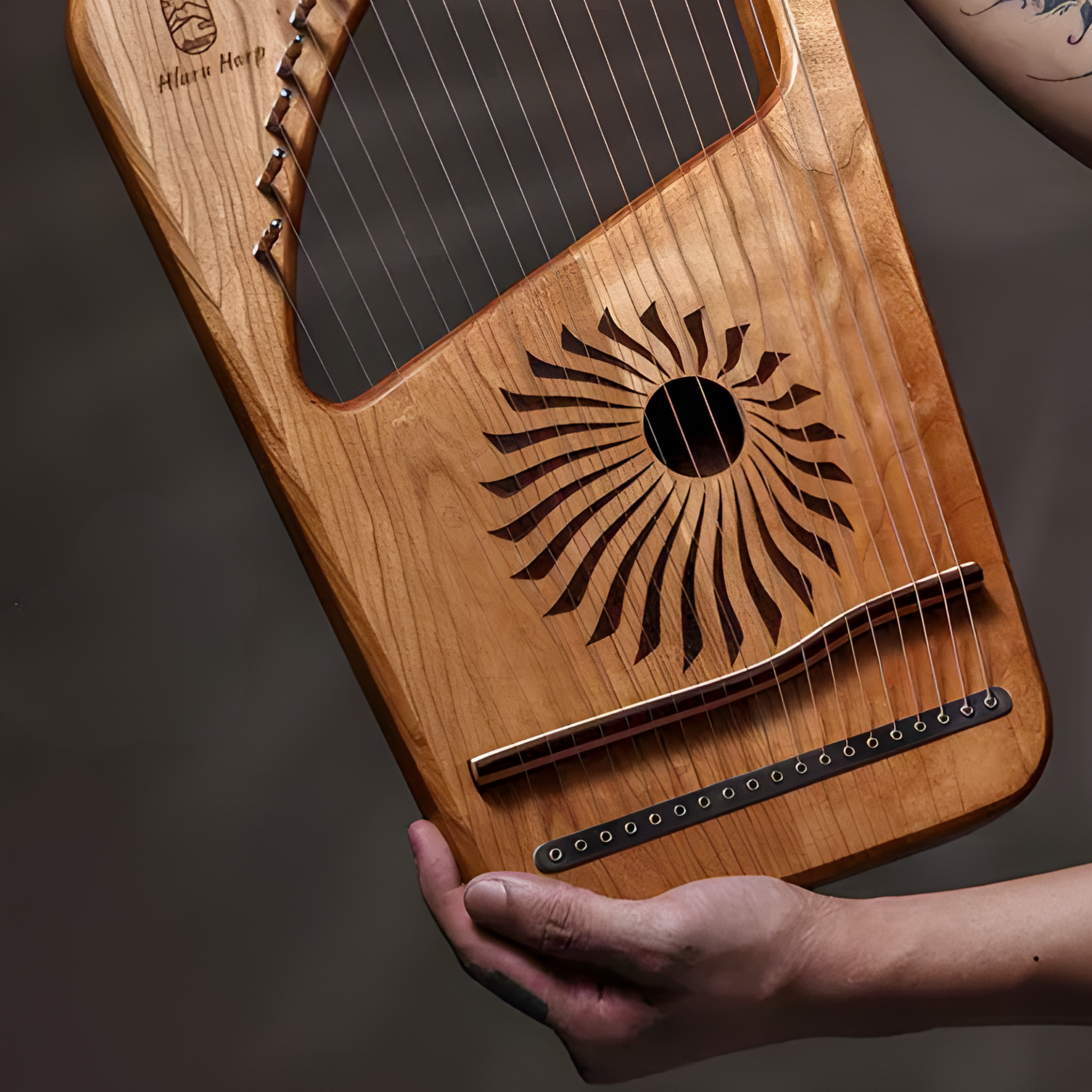 HARPS | GROOVE MASTERS PERCUSSION (GMP): 19-STRING LYRE HARP