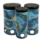 3-Piece Stackable Tubolo Set Ocean Blue - TUBO-STK-SET3-1C - Groove Masters Percussion