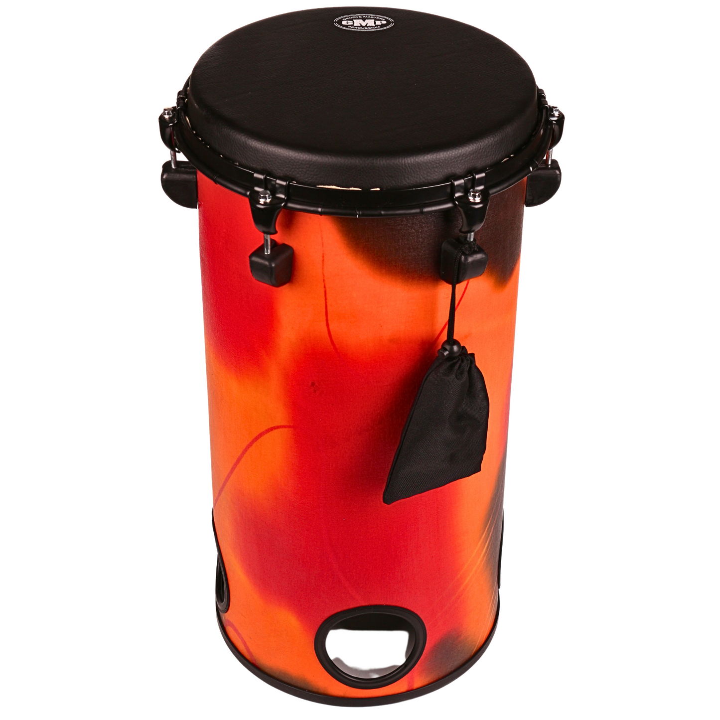 3-Piece Tuneable Tubolo Abstract Orange - TUBO-TU-SET3-10C - Groove Masters Percussion