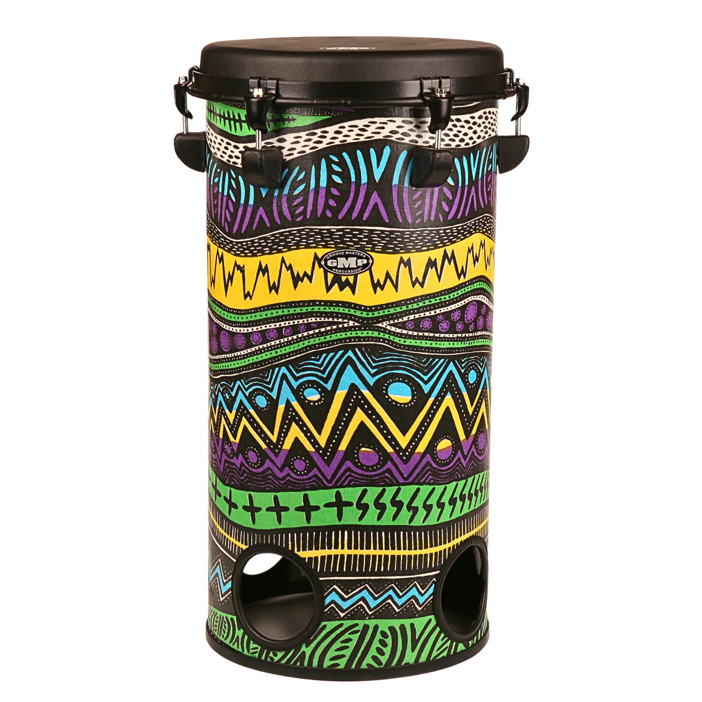 3-Piece Tuneable Tubolo Set Caribbean - TUBO-TU-SET3-17C - Groove Masters Percussion