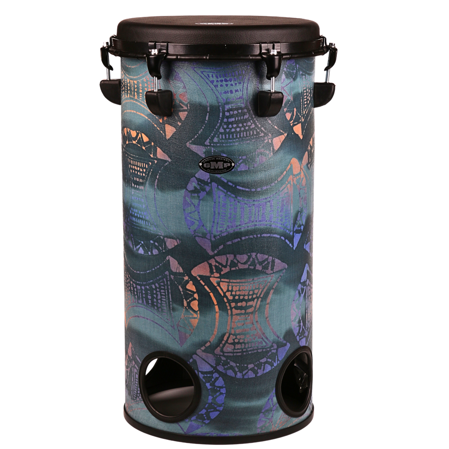 3-Piece Tuneable Tubolo Set Ocean Blue -TUBO-TU-SET3-1C - Groove Masters Percussion