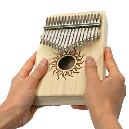 GMP 17-key Sun Palm Kalimba/Thumb Piano - KHS17-POPLAR