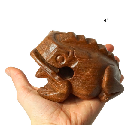 Frog Guiro Family - 3-Piece Set - 3", 4", 5" (FROG-FAM3)