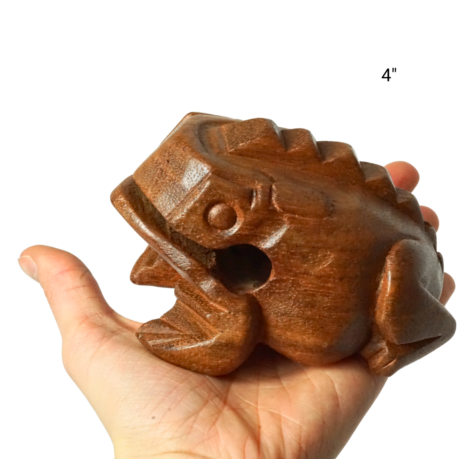 GUIROS | GMP FROG GUIRO FAMILY 3-PIECE SET | HAND-CARVED WOODEN PERCUSSION