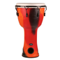 DJEMBES | GMP AIRDRUM™ DJEMBE LUG-TUNED (TUNEABLE) ABSTRACT ORANGE | 3 SIZES