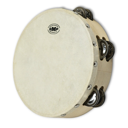 GMP Double Row Tambourine - 8" and 10" in Diameter (2 Sizes)