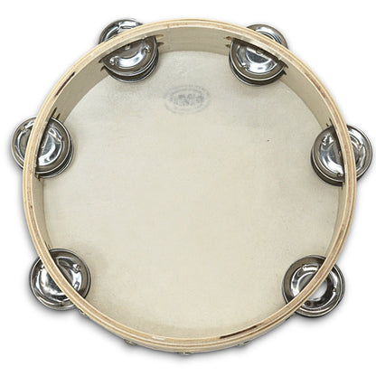 GMP Double Row Tambourine - 8" and 10" in Diameter (2 Sizes)