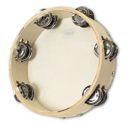 GMP Double Row Tambourine - 8" and 10" in Diameter (2 Sizes)