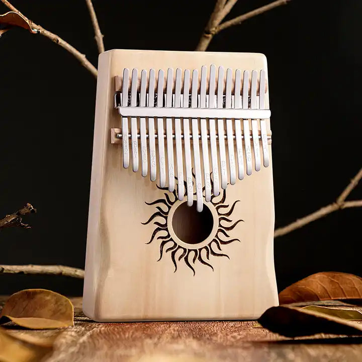 GMP 17-Key Sun Palm Kalimba / Thumb Piano - KHS17-POPLAR