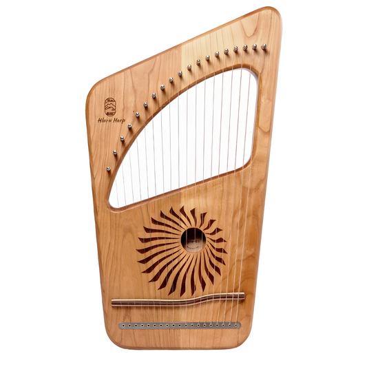 19-string Lyre Harp ’Light on Earth’ design - LYRE-LOE19