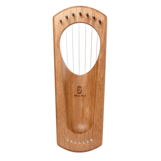 7-string Lyre Harp ’Light on Earth’ design - LYRE-LOE7