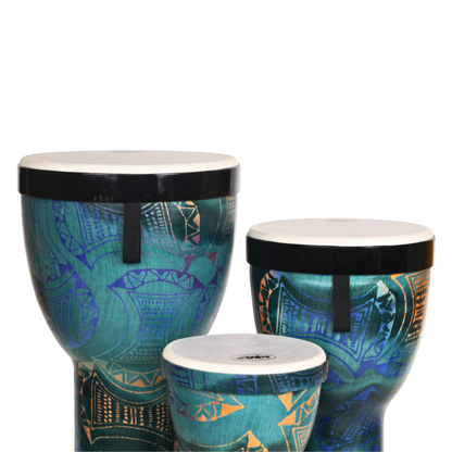 GMP Nesting AirDrums 3-pc Set (Ocean Blue) - NESTDRUM-1C