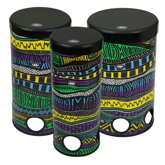 3-Piece Stackable Tubolo Set (10", 12", 14") - Caribbean