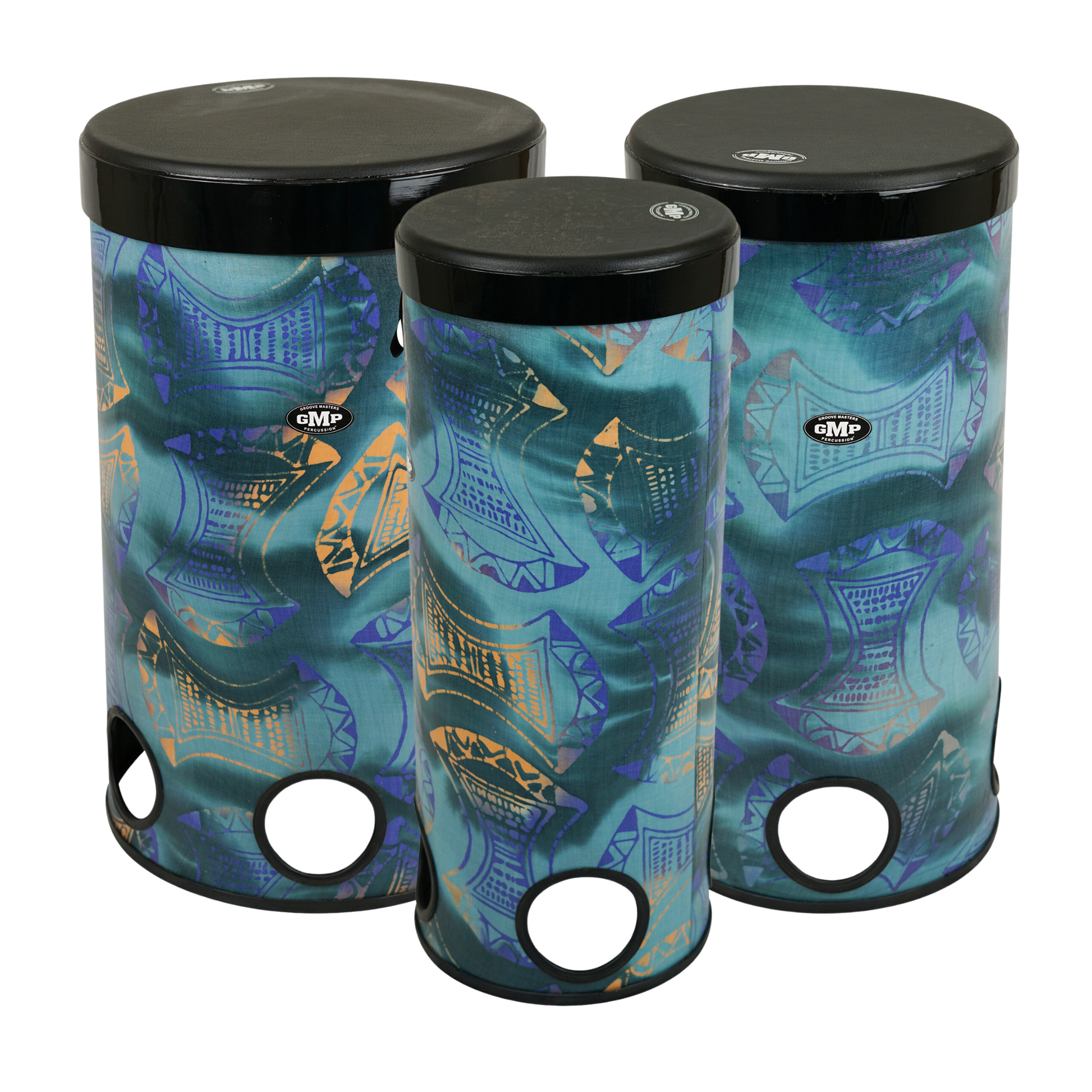 Tubolo, Stackable w/ Pop-Off Head - Ocean Blue 3 Sizes & Set