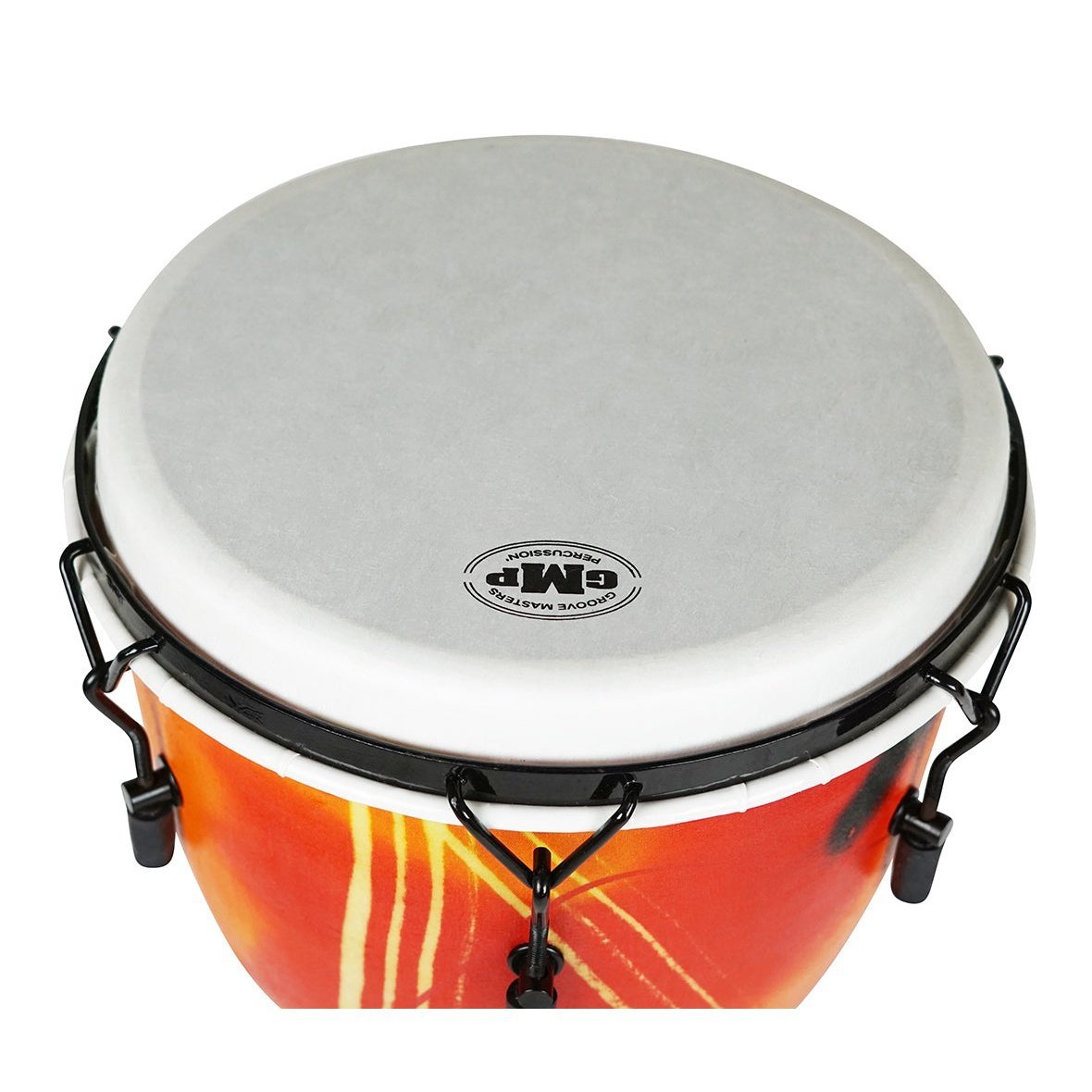 AirDrum lug-tuned Abstract Orange - ESP(3 sizes)TU-10C - Djembe