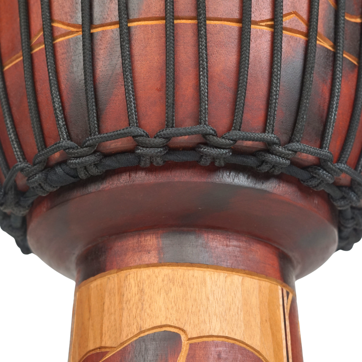 GMP Elephant Carved Djembe - DJ40ZC-B2 (3 sizes)