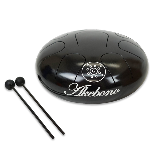 Steel Tongue Drum, 10" Black - TDM-AKBK/AEBK