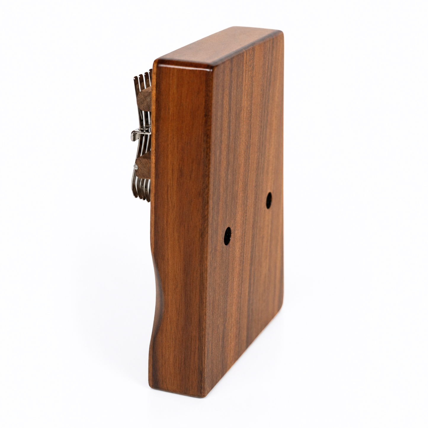 GMP 17-Key Koa Kalimba / Thumb Piano Carved with Palm Rest - KD17-KOA - Groove Masters Percussion