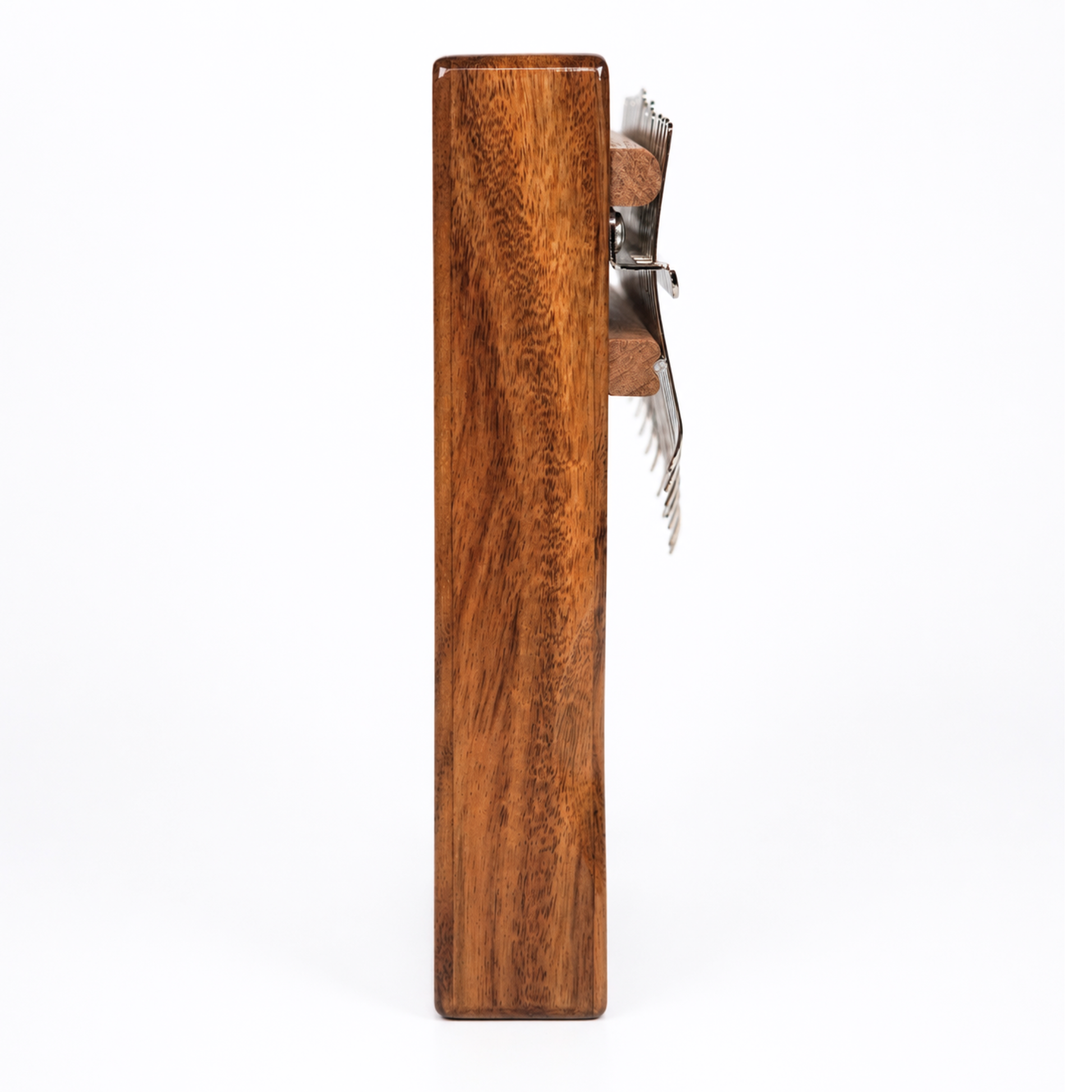 GMP 17-Key Koa Kalimba / Thumb Piano Carved with Palm Rest - KD17-KOA - Groove Masters Percussion