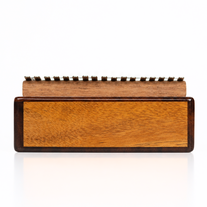 GMP 17-Key Koa Kalimba / Thumb Piano Carved with Palm Rest - KD17-KOA - Groove Masters Percussion