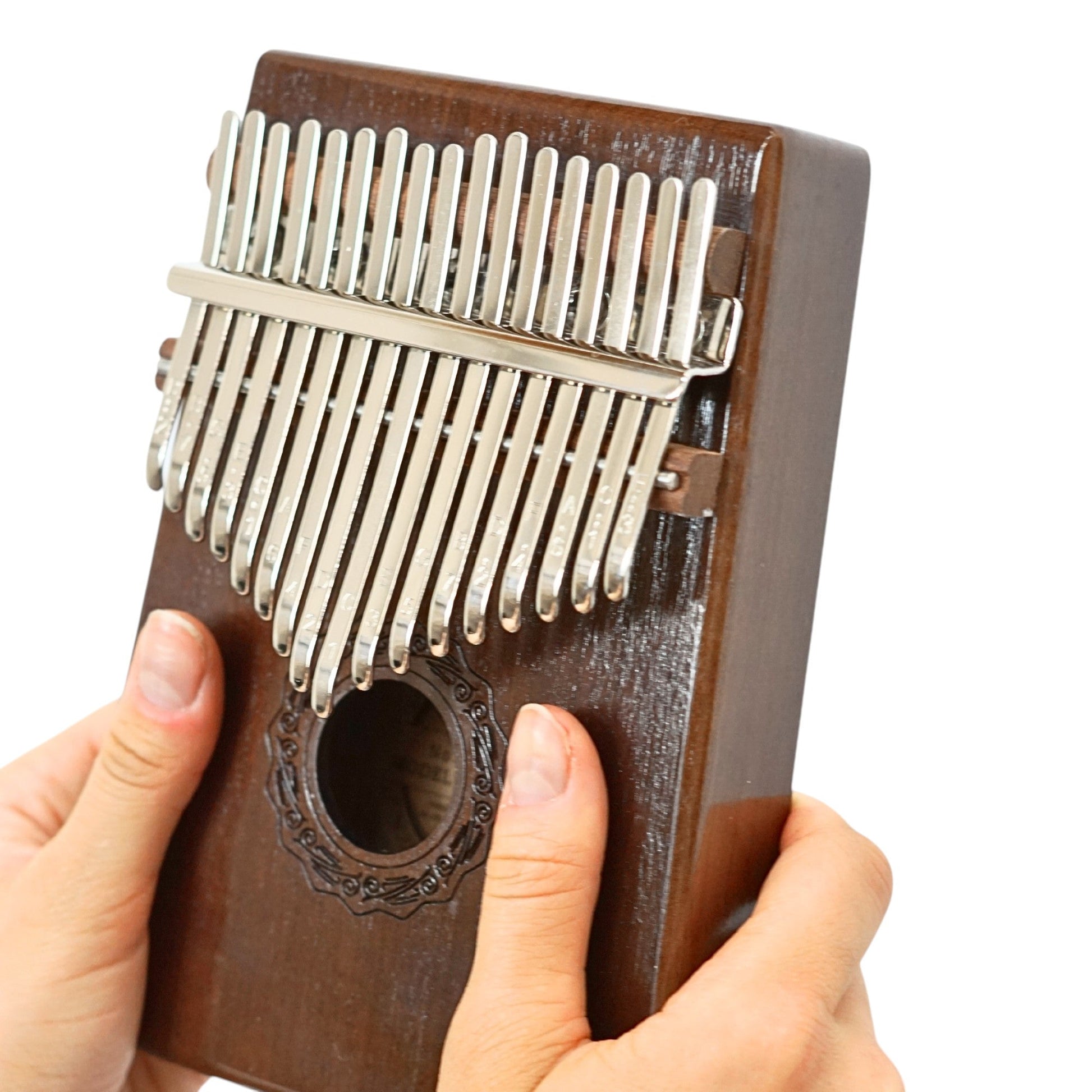 GMP 17-Key Walnut Kalimba/Thumb Piano - KGT17-WALNUT - Groove Masters Percussion
